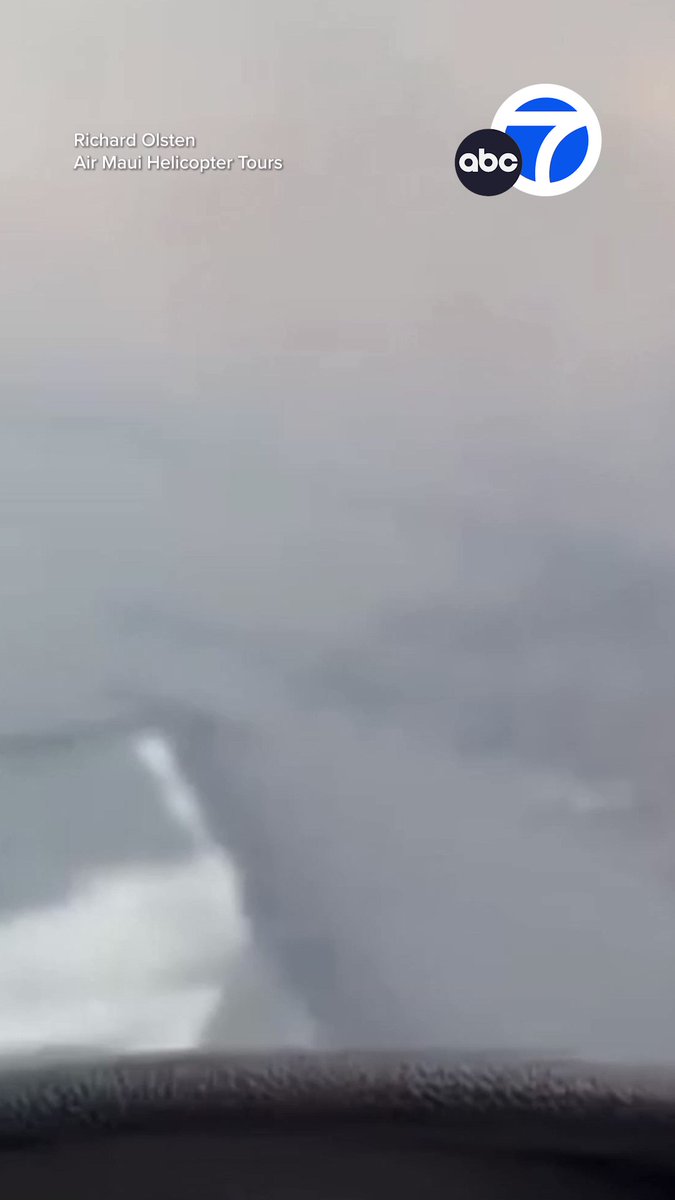 An air tour helicopter pilot was stunned as he flew over Maui and viewed the devastation caused by a massive wind-driven wildfire