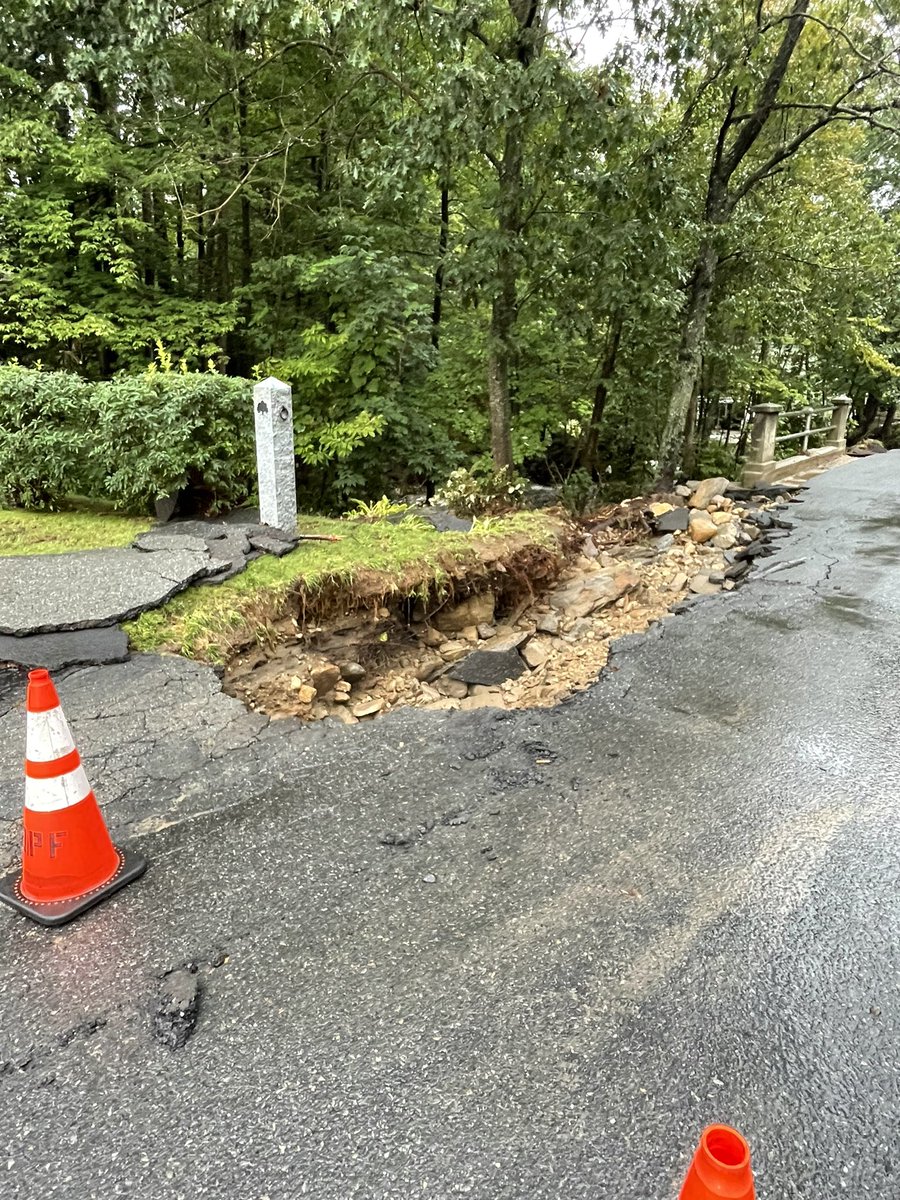 Several streets are damaged in Leominster after the mayor says 11 inches of rain fell yesterday