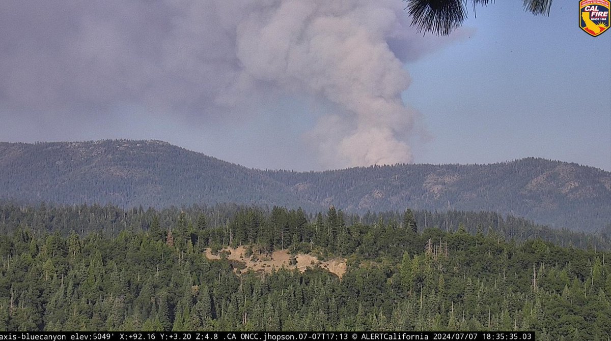 CAL FIRE has determined the Royal Fire burning west of Truckee was started by an escaped campfire. The fire has burned an estimated 100 acres and is spreading quickly