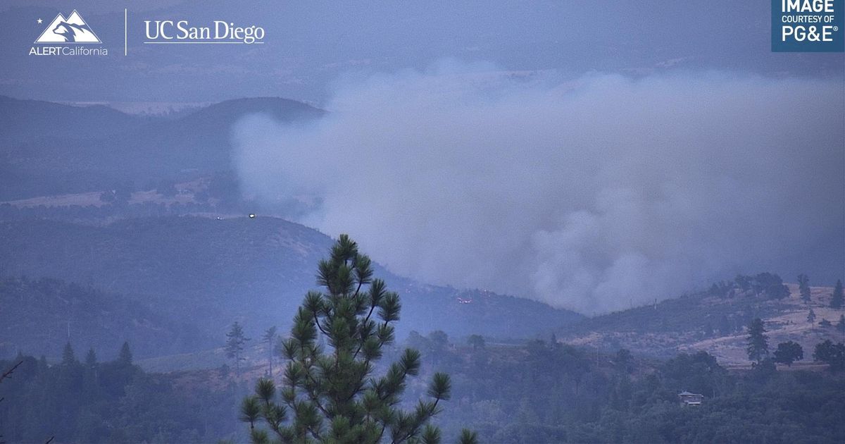 Maria Fire in Calaveras County grows to 50 acres, prompts evacuation orders and warnings