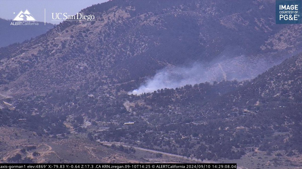 Within several minutes afternoon winds spread the fire through multiple yards and spotted across Walnut Trail. Fire crews were able to jump on the spot fire and knocked it down before it could get into a nearby structure