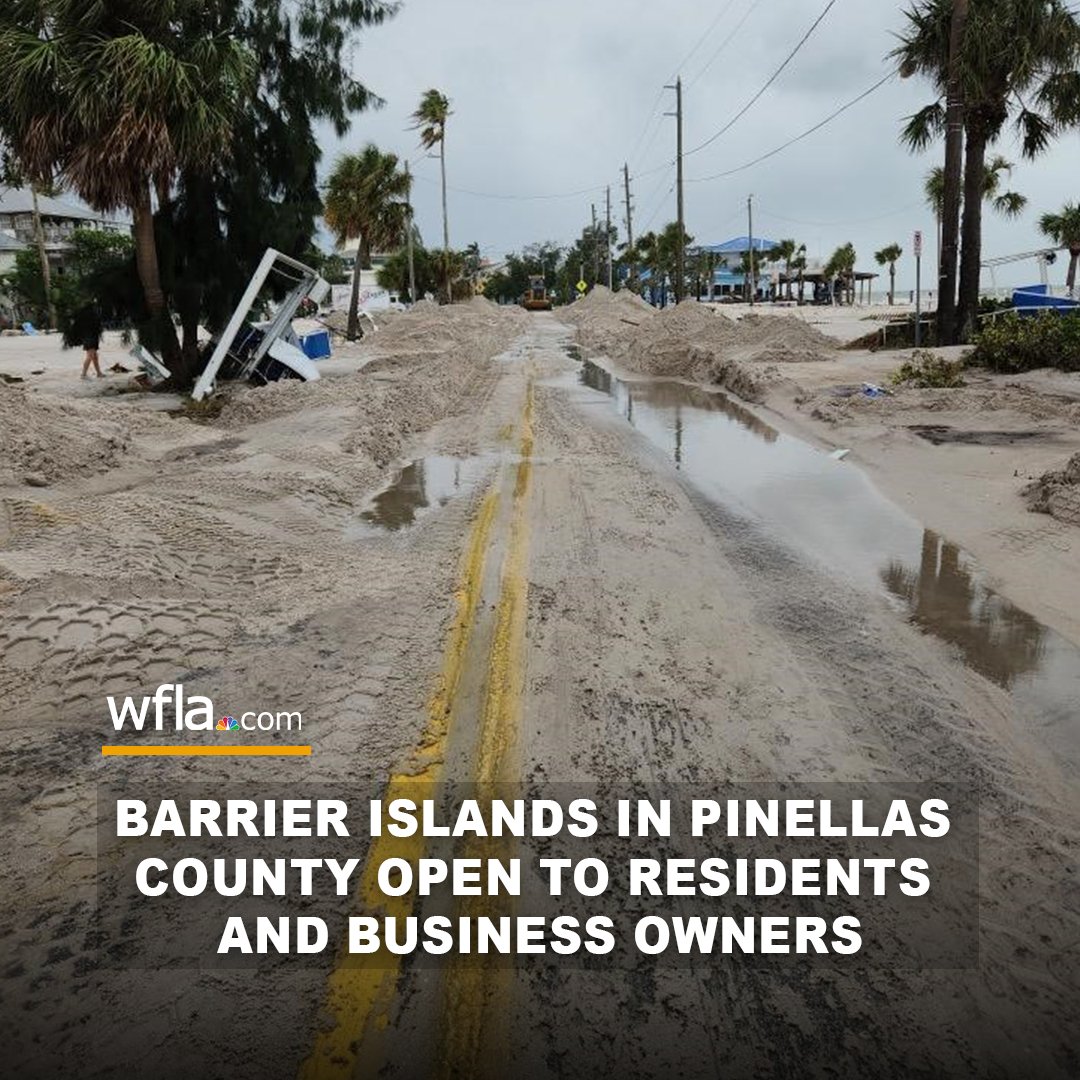 Barrier Islands in Pinellas County to open with restrictions