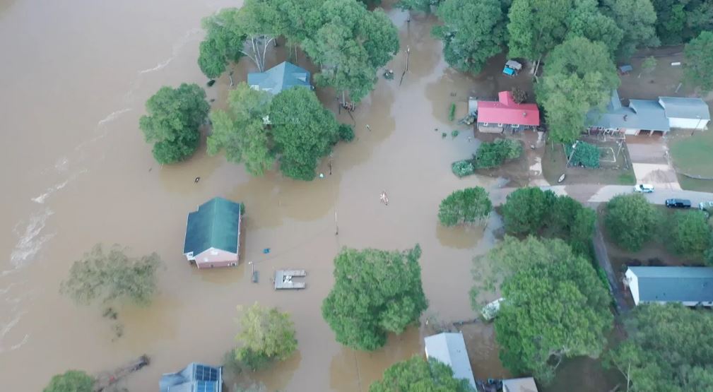 Drone footage reveals extensive damage in North Carolina after Helene wreaks havoc