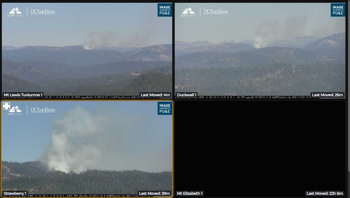 This is the PeakFire Herring Creek Reservoir Area @Stanislaus_NF @CALFIRETCU. burning near Hwy. 108 in Strawberry