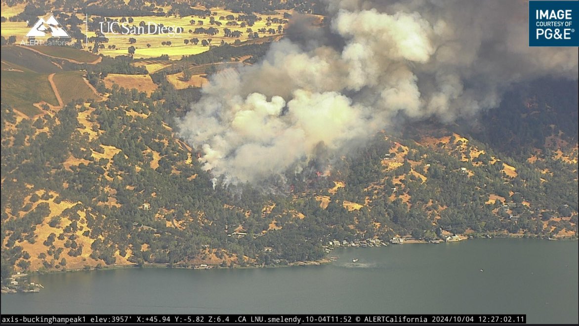 GlenhavenFire: The fire is now approximately 50 acres. @lake_sheriff has initiated evacuation orders for zones:GLE-E094, CLO-E098Evacuation