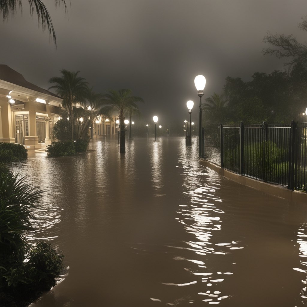 Hurricane Milton has flooded Disney World in Orlando