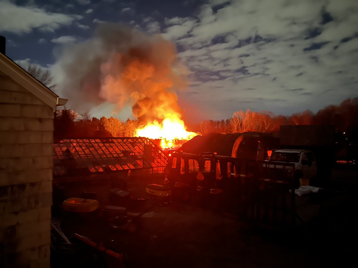 A large brush fire broke out in a Cranston neighborhood nearby I-295 Monday night.