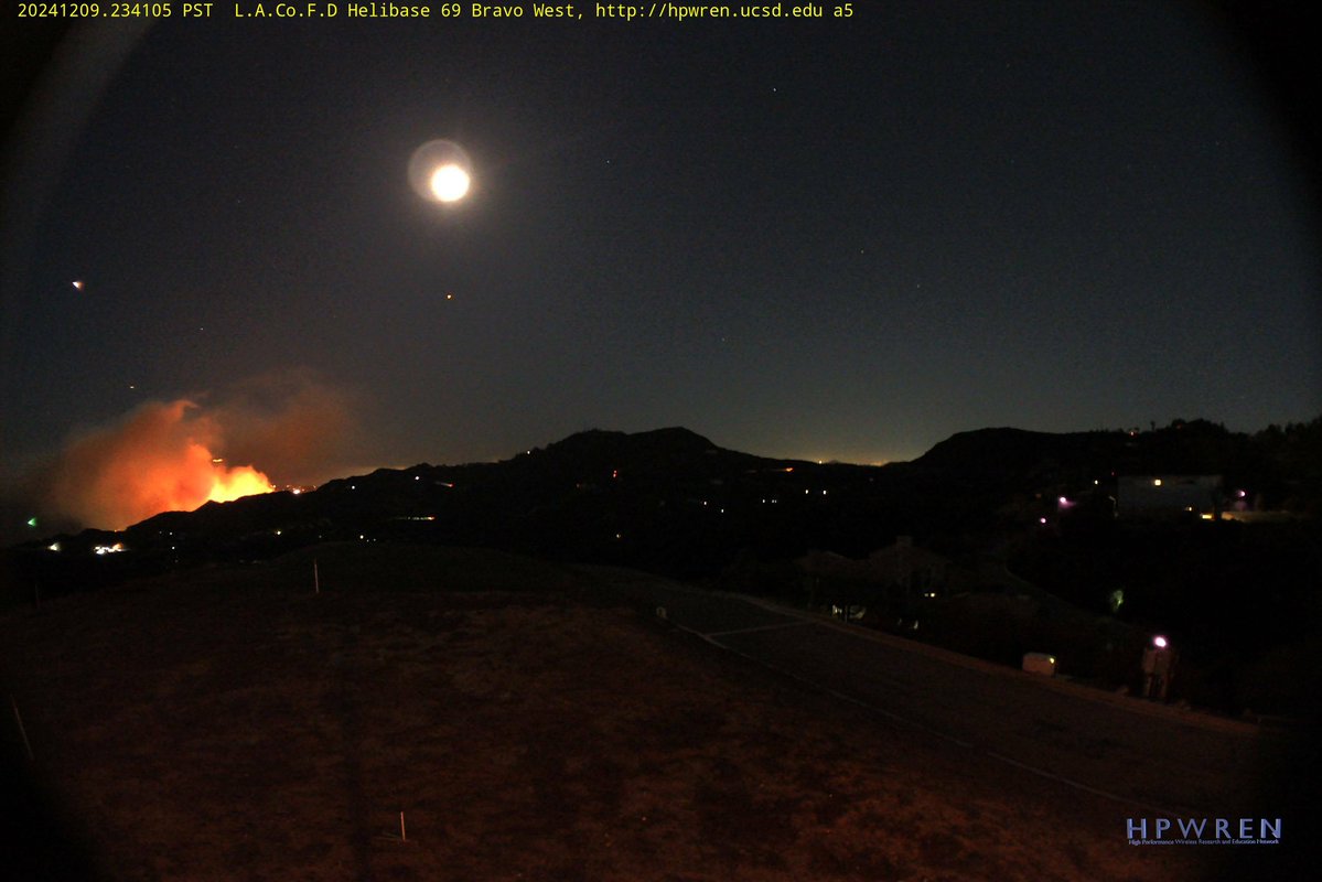 FranklinFire The North end of Serra Retreat Center is expected to be impacted in the Next 20 minutes, Potential impact for Malibu Crest Drive.Evacuations for Carbon Canyon Road/Corral Canyon Road