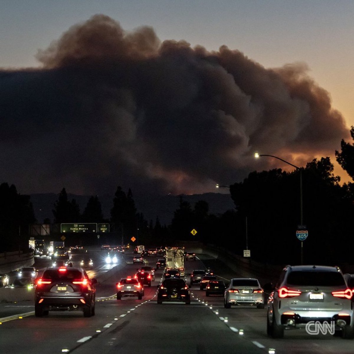 Firefighters are racing to contain the Palisades Fire as flames spread toward the communities of Brentwood, West LA and Encino