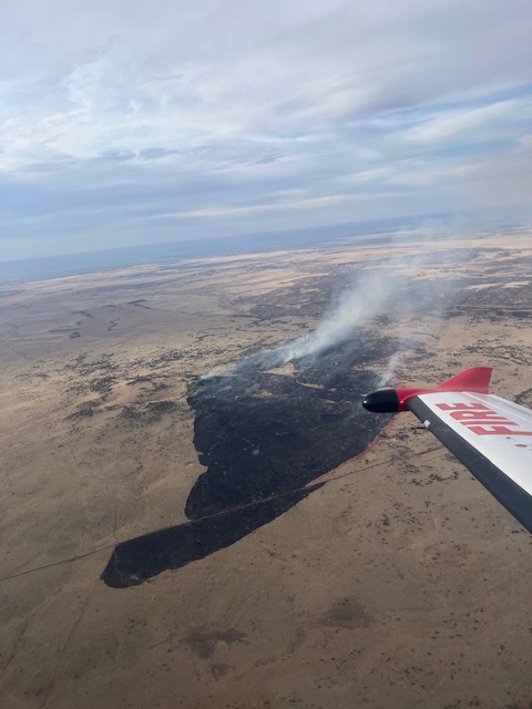 Forward progress stopped on CoyoteFire, NE of Springerville. Operations reports all lines are holding. The fire is estimated at 1,008 ac. 2 SEATs, 3 LATs & a VLAT assisted ground ops earlier today. A state hand crew, engines & a USFS task force of engines remain assigned