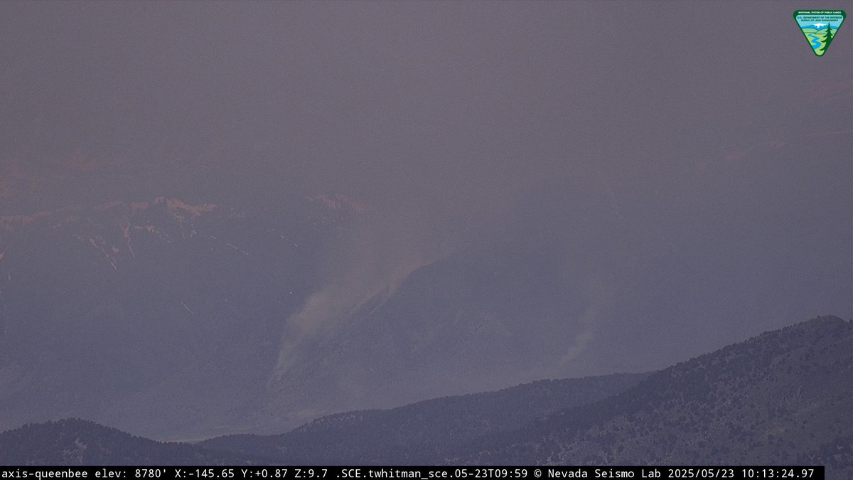 InnFire Is now 540  acres. Fire activity has seen a big decrease this morning, however the fire has worked its way to steeper terrain. The fire will definitely stop when it hits the snow, but either way this is very steep terrain, hard for crews to reach.