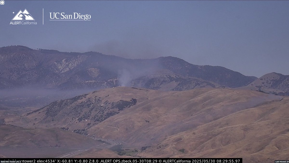 Gorman. Brush fire. Gorman School Road and 5 freeway