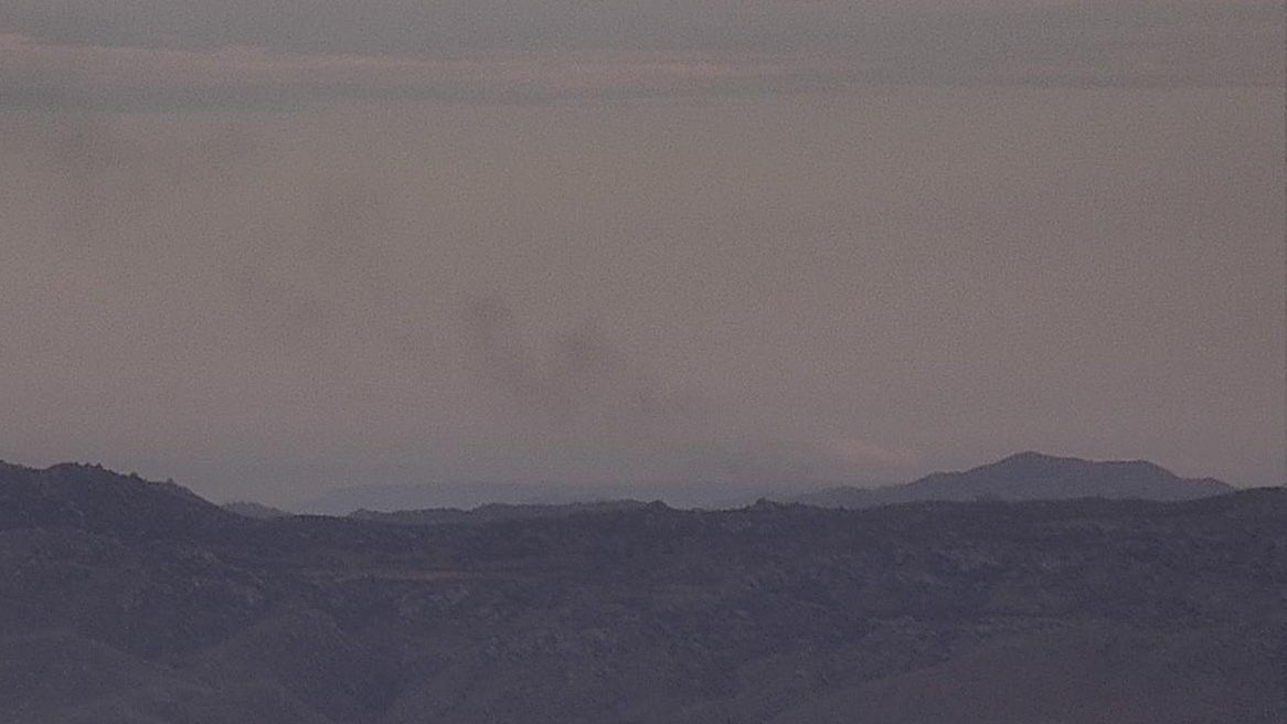 WatsonFire The Fire is 5 acres, with some Wind on it pushing it to the East, Potential for 100  acres if it gets over a ridge. Structures will be threatened out ahead.New Brush Fire Watson Road, Homeland.2 acres, Potential for 50 acres