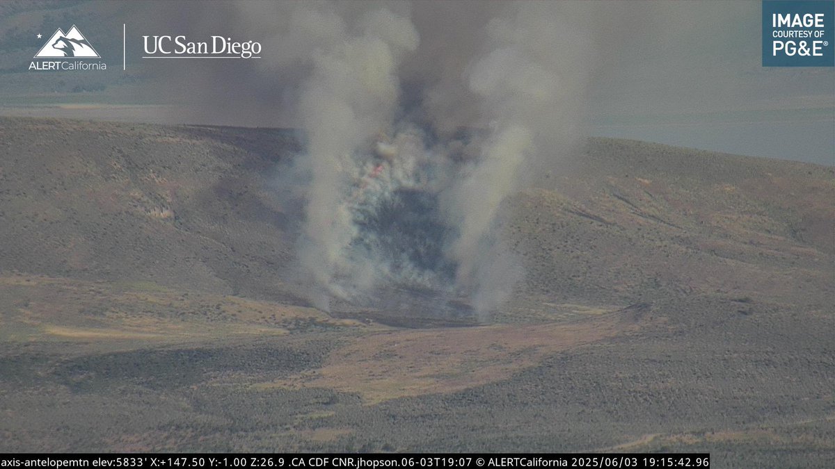 New Brush Fire Byers Pass Road, Janesville, Lassen County.15 acres, Moderate ROS, Potential for 100 acres, no structures threatened