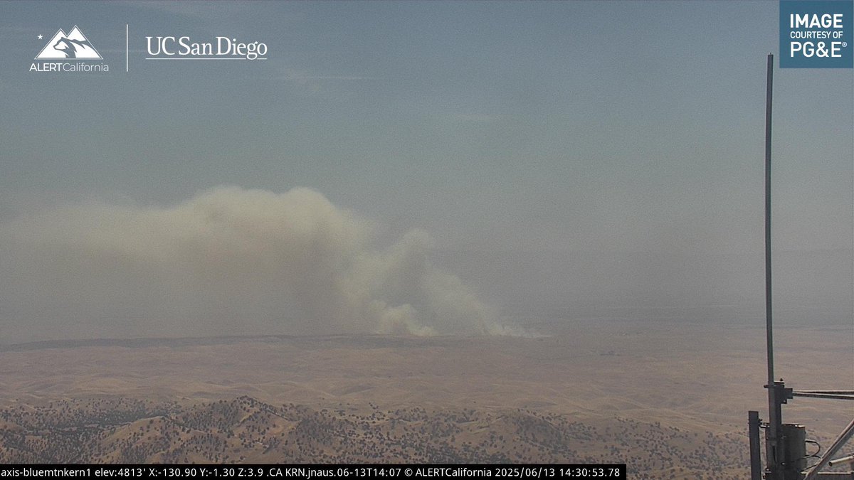 New Brush Fire Mt Poso Conservation Plant Road, North of Bakersfield.The Fire is 120 acres there is two head one moving to the Northeast and the 2nd one moving to the Southeast.Air Attack 651, Air Tankers 76, 78 are overhead