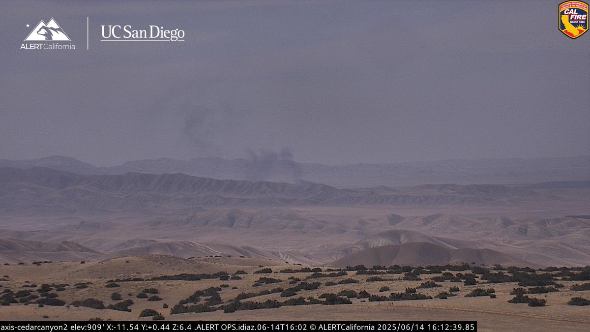 This is the YorkFire, Aircraft was cancelled though returning back to the BitterFire.New Brush Fire spotted by an Air Tanker at Highway 41, Fresno County