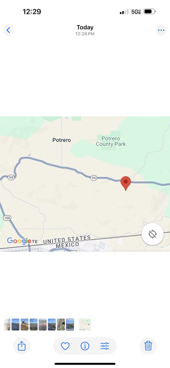 CALFIRESANDIEGO firefighters are at scene of a vegetation fire near the 26000 block of Campo Rd. in Potrero. The fire is 2 acres with an immediate structure threat. Border10Fire