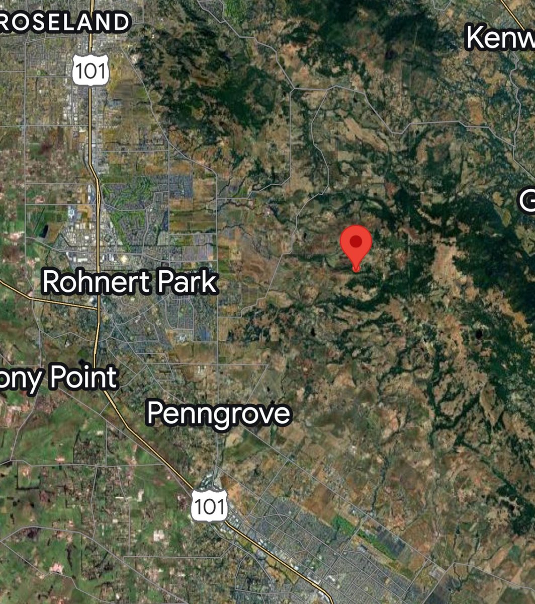 EagleFire - INCIDENT - Firefighters are at scene of a 1/4 acre vegetation fire near Lichau  Road / Eagle Ridge Road, Cotati. The fire is in grass with a slow rate of spread. If traveling in the area use caution
