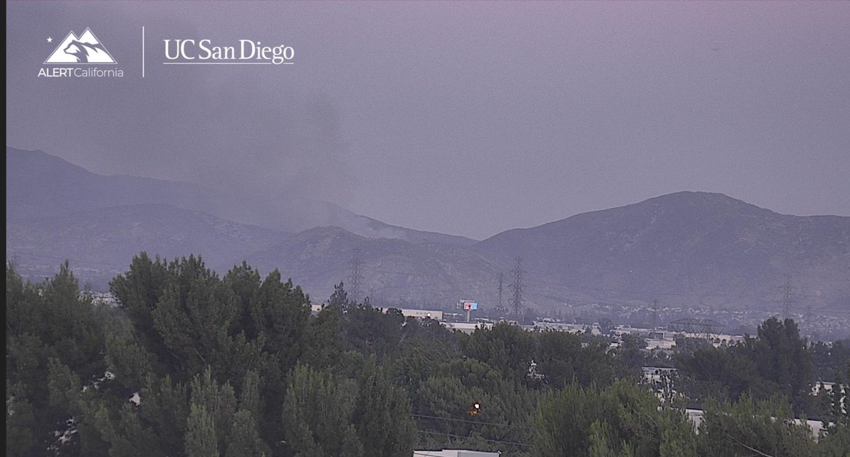 SBCOFD responding to a vegetation fire with a full response to the south/west end of Fontana. Jurupa Hills