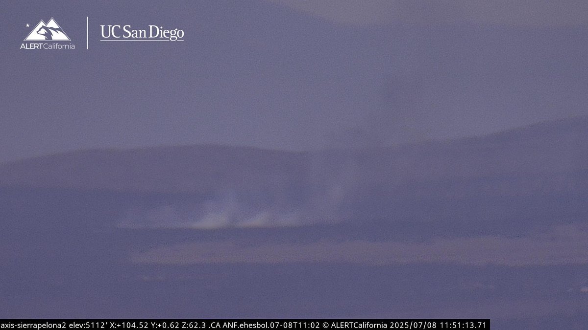 New vegetation fire Largo Vista Rd area