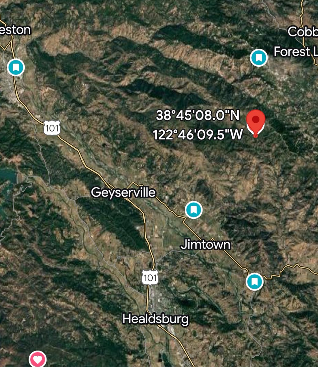 PineFire - INCIDENT - Firefighters are at scene of a vegetation fire near the 11500 block of Pine Flat road, Geyserville. The fire is in grass with a slow rate of spread, and backing down hill