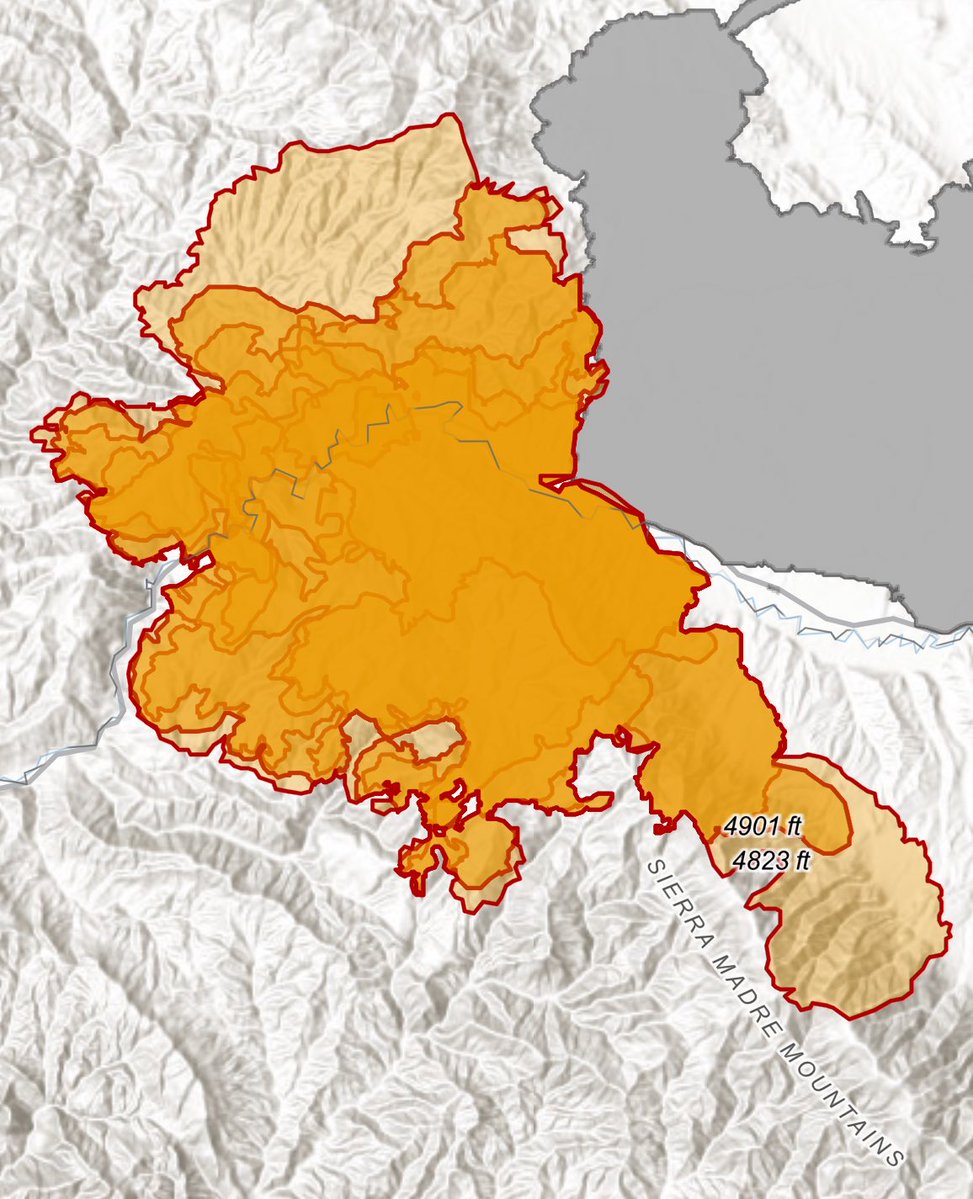 ANF Air Attack 51 has Mapped the GiffordFire at 65,061 acres as of 12:21 AM