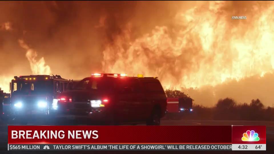 A fast-moving brush fire has erupted at an RV park in Gorman near the Grapevine. Started around 1AM, it’s burned ~400 acres, destroying a mobile home, 2 cars & outhouses. 5 Fwy shut down earlier.  Evac warnings in place. 0% contained. Kingfire GormanFire