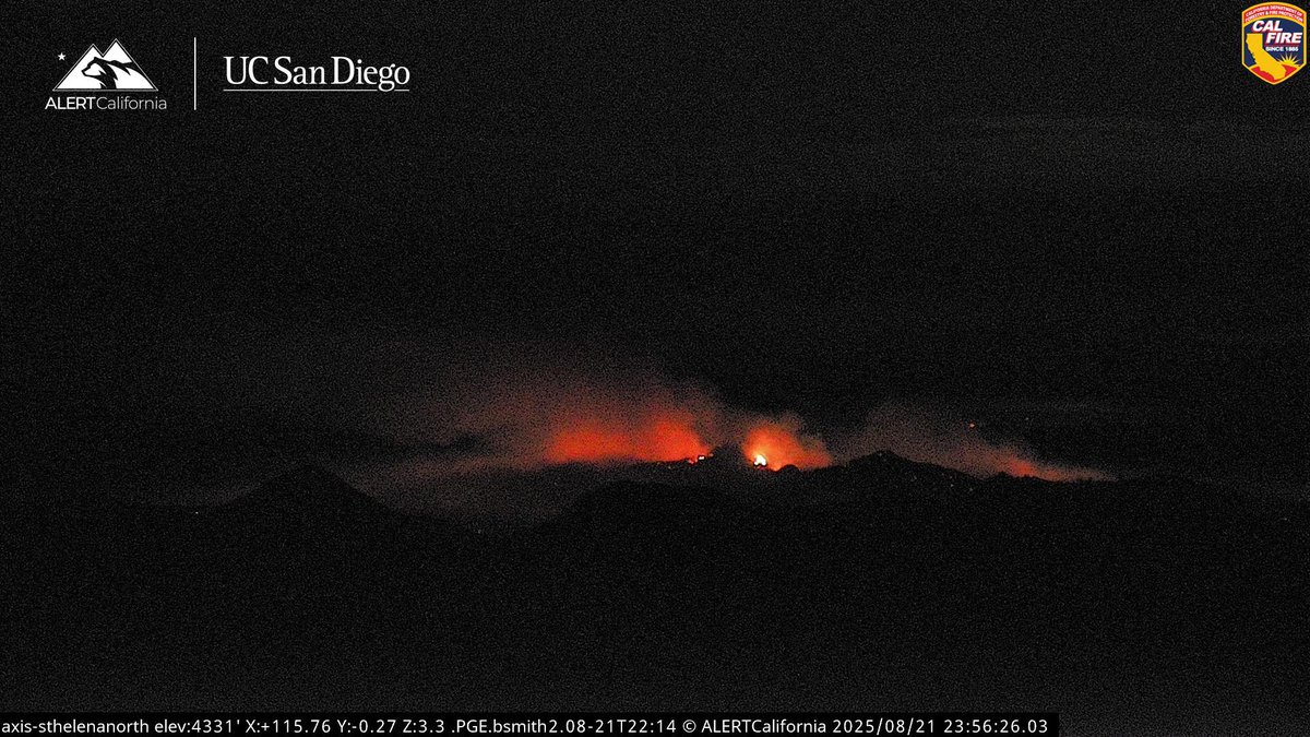 OES Intel 12 has Mapped the PickettFire at 2,133 acres, 11:38PM.The Fire is Progressing to the Northeast, slowly pushing towards the Area of Aetna Springs/Pope Valley Road, burning along the South side of Swartz Canyon