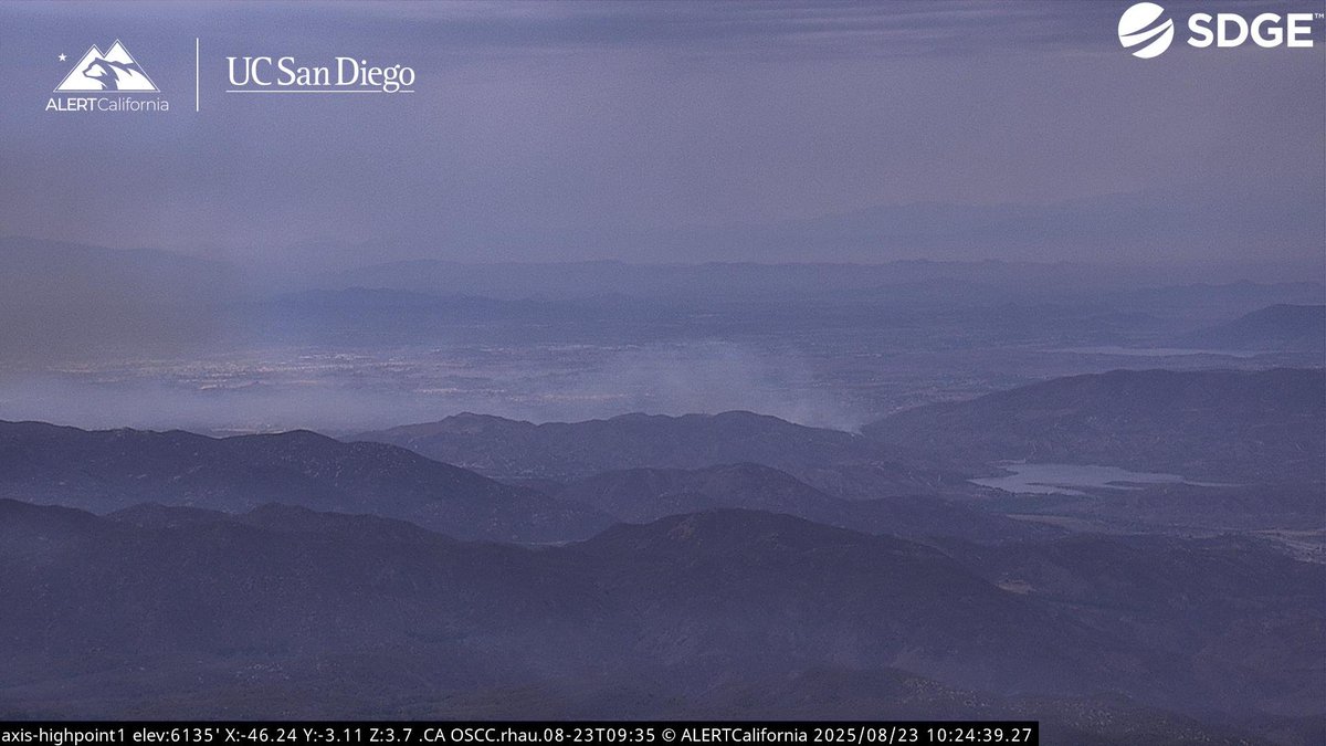 VailFire Air attack advising the Paso and Ramona air tankers are arriving on scene. Activity has decreased quite a bit