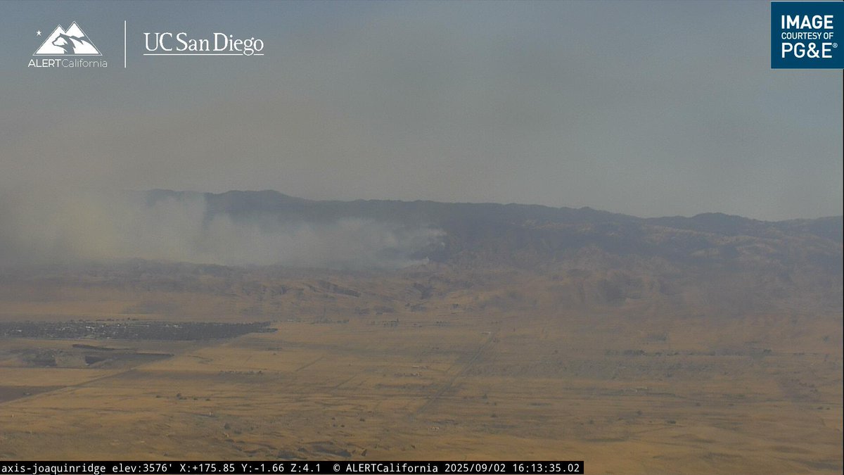 The SaltFire is 2,000 acres from Cal Fire, Burning in a Remote Location, Difficult Access, Terrain and Wind Driven.Aircraft was Assisting with building Retardant line to slow the Fires progression.This is the SaltFire Jacalitos Creek Road, South of Coalinga, Fresno County