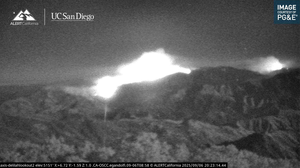 Current view of the GarnetFire still a lot of Intense Activity around Dinkey Creek, haven’t heard of it getting Established to the West of the Creek.