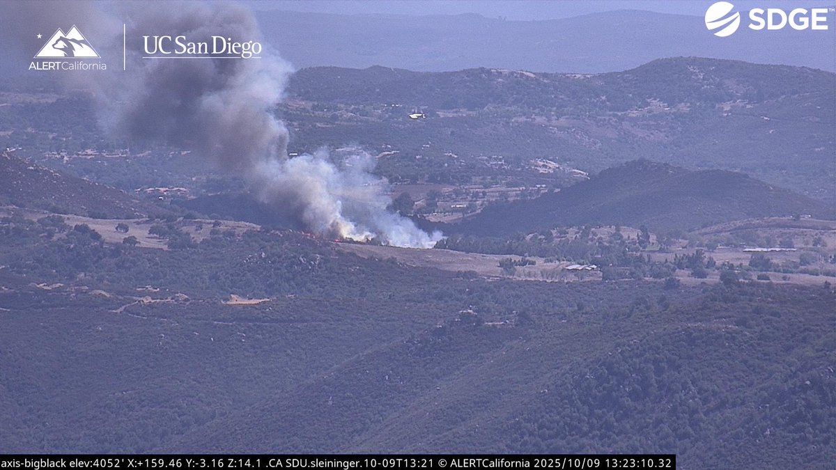 New Brush Fire Highway 78/Casner Road, Ramona, San Diego County. Upgrading this to a Wildland Response