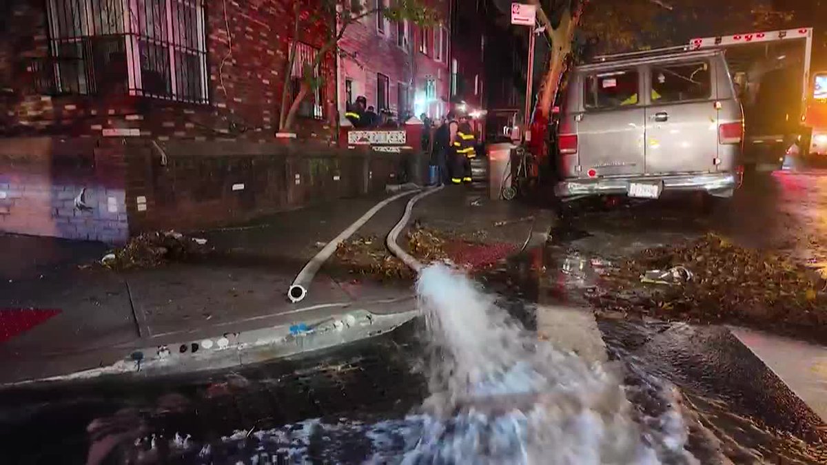 2 die in flooded New York City basements during heavy rainstorm