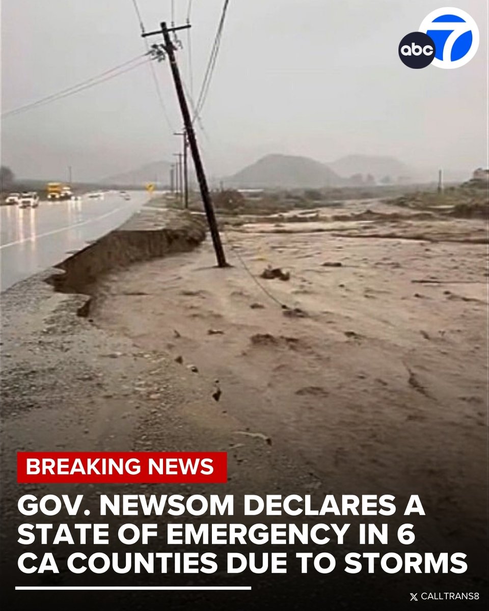 Gov. Gavin Newsom on Wednesday proclaimed a state of emergency in Los Angeles, Orange, Riverside and San Bernardino counties as yet another storm batters the region with heavy rain.This comes as several communities in burn scar areas are under evacuation warnings