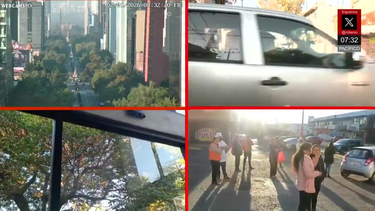 العمل بشكل طبيعي: أدريان روبالكافا، مدير مترو مكسيكو سيتي، بعد زلزال اليوم بقوة 6.5 درجة في 2 يناير