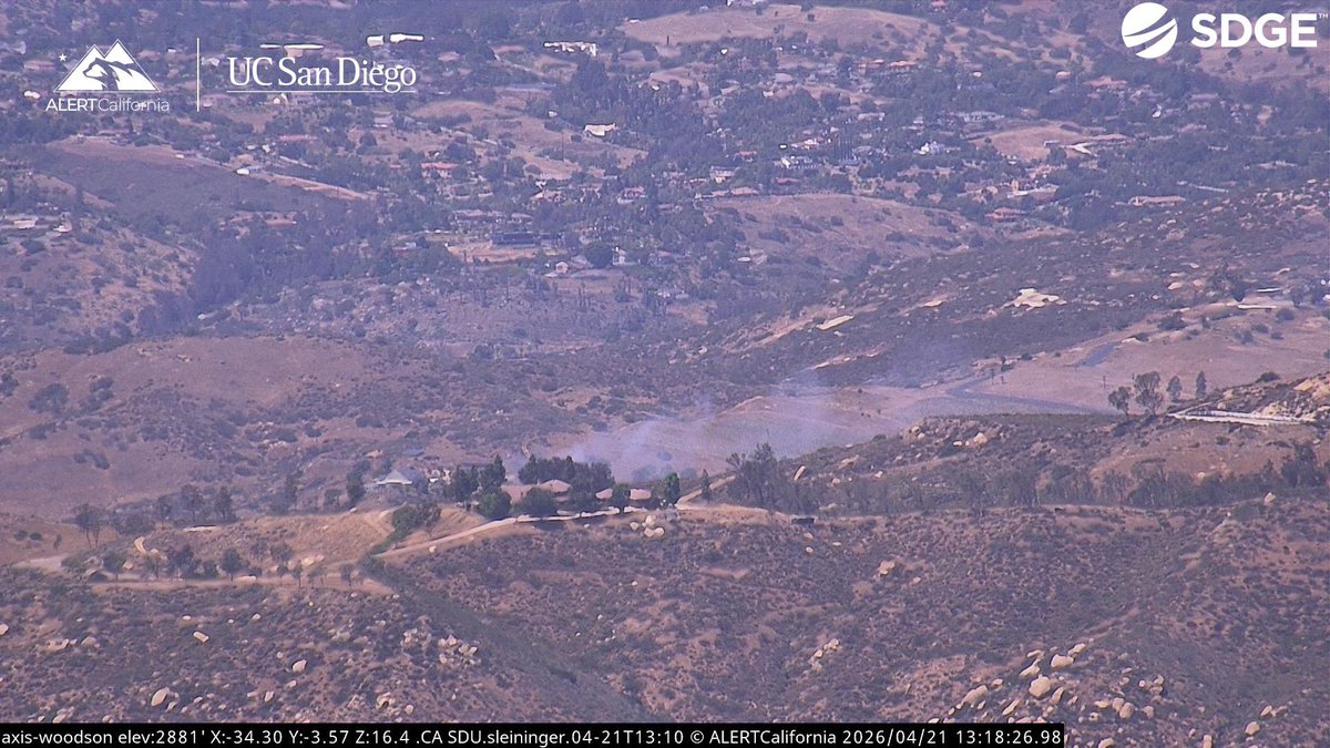 HighlandFire The Fire is 3-4 acres, Moderate Rate of Spread of Spread, Potential for 100 acres and Initial Attack.