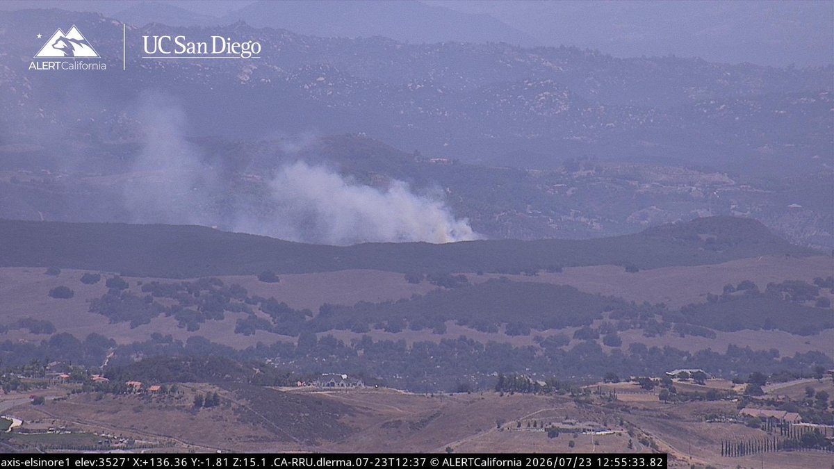 TerranoFire The Fire is 1-2 acres, surrounded by some roads, Air Tankers made their Drops and Ground Resources are getting hose lays around it.