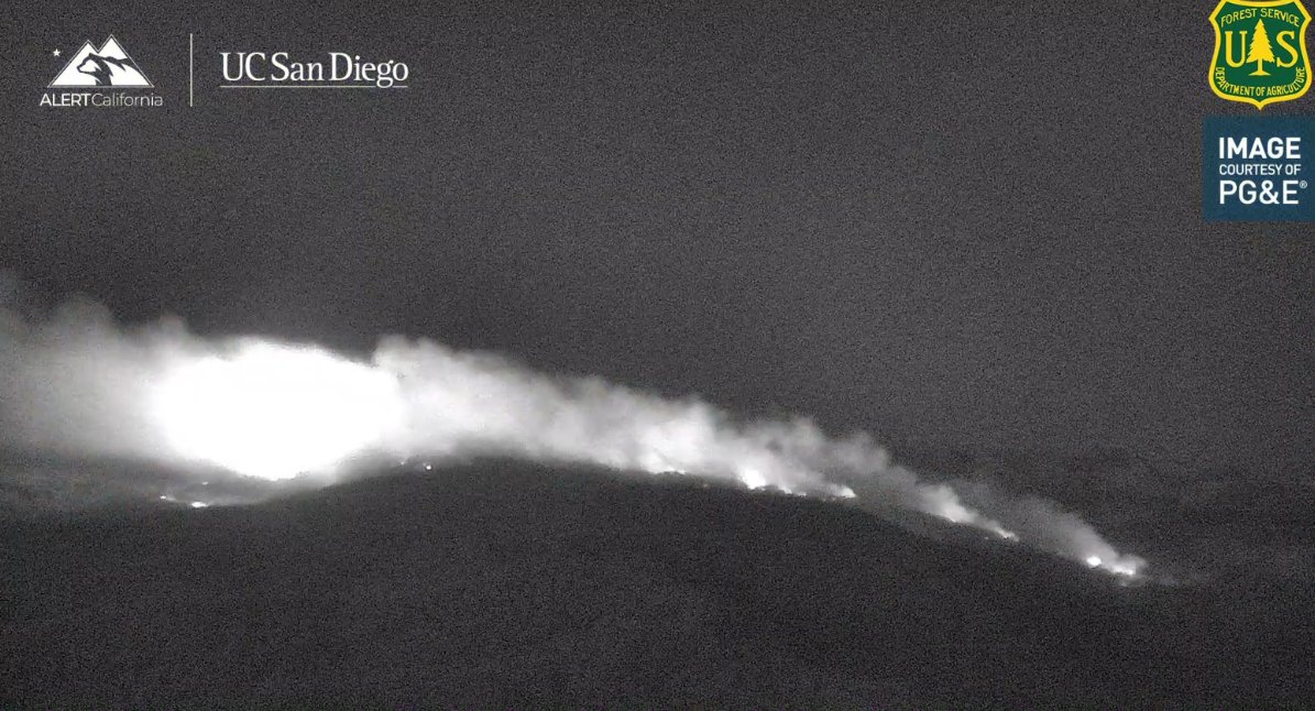 Firefighters are making progress on the Dome Fire in Yosemite National Park, which is now 10% contained